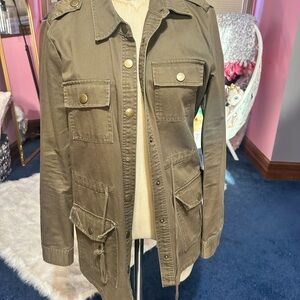Blu Pepper Khaki Utility Jacket